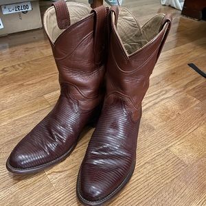 Tecovas Men’s 8.5 D Bourbon Lizard The Nash boots
